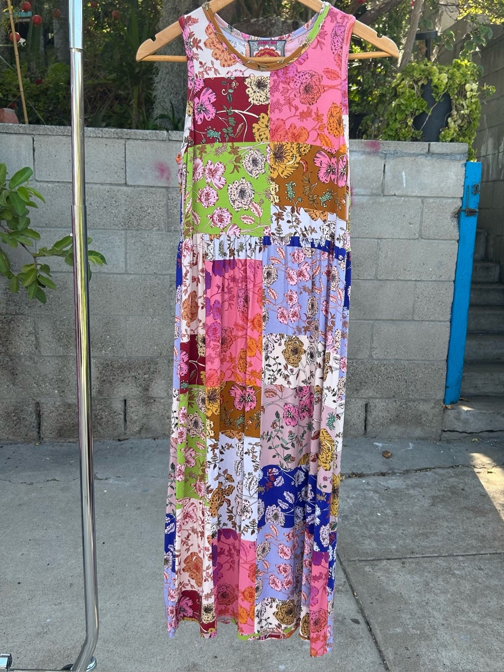 Johnny Was Cosmo Easy Fit Tea-Length Dress